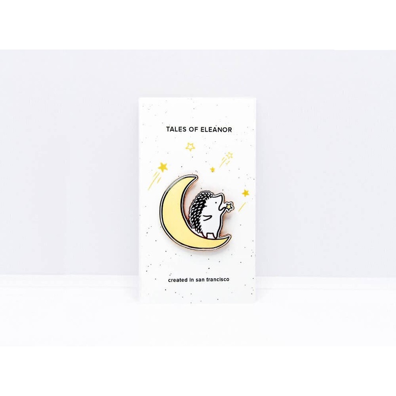 Collecting Stars Enamel Pin