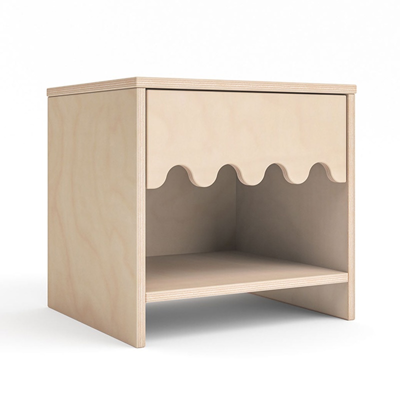 Moss Nightstand Birch