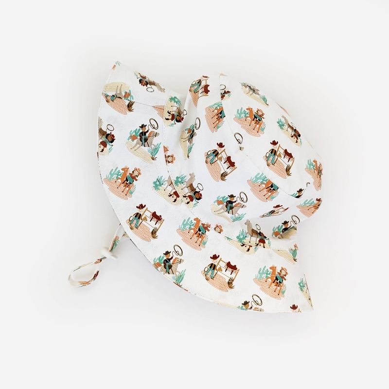 Cowpoke Western Baby & Toddler Bucket Hat UPF 50+ 0-6 months