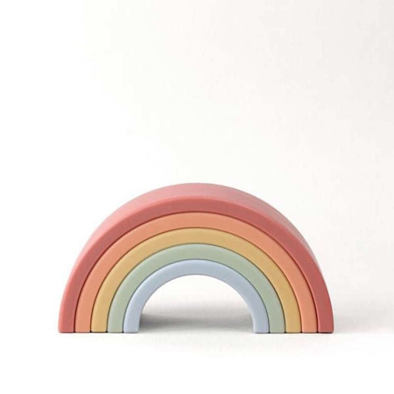 Itzy Ritzy Stacking Toy, Rainbow