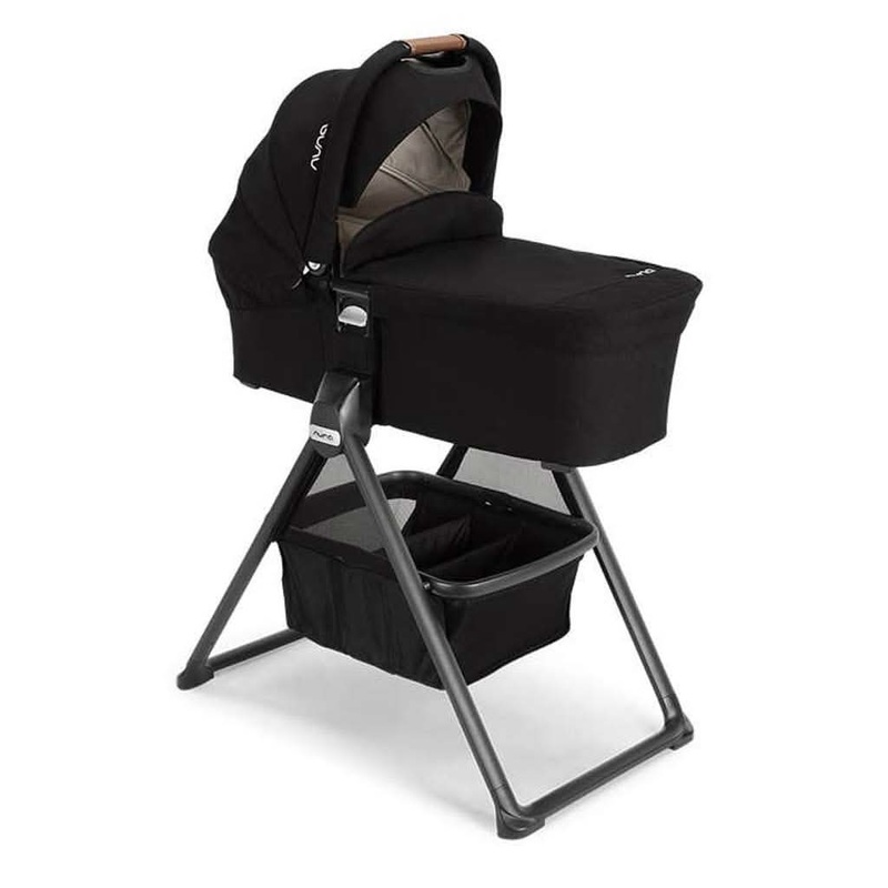 Nuna MIXX Next Bassinet + Stand Caviar
