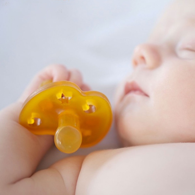 Hevea Natural Rubber Pacifier 0- 3 months Stars and the Moon