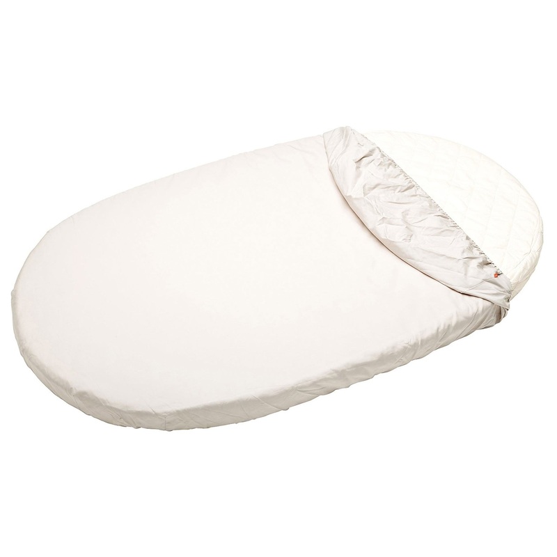 Sleepi V2 Fitted Sheet Peachy Pink Mini
