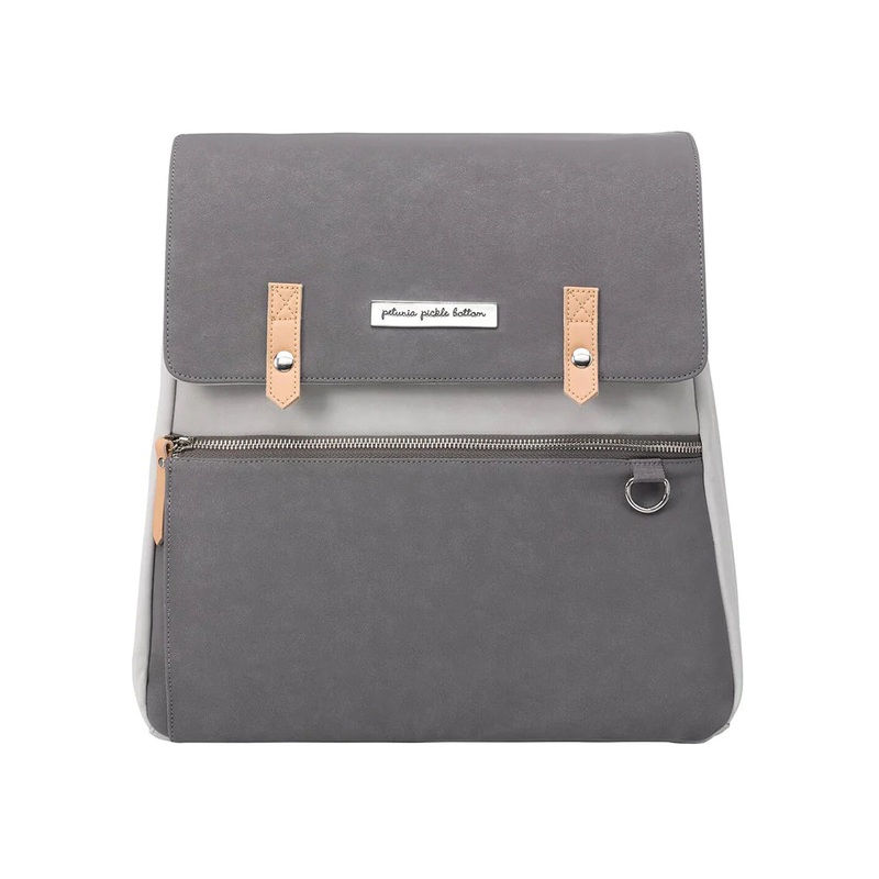 Petunia Meta Backpack Grey Pearl Nubuck Leatherette
