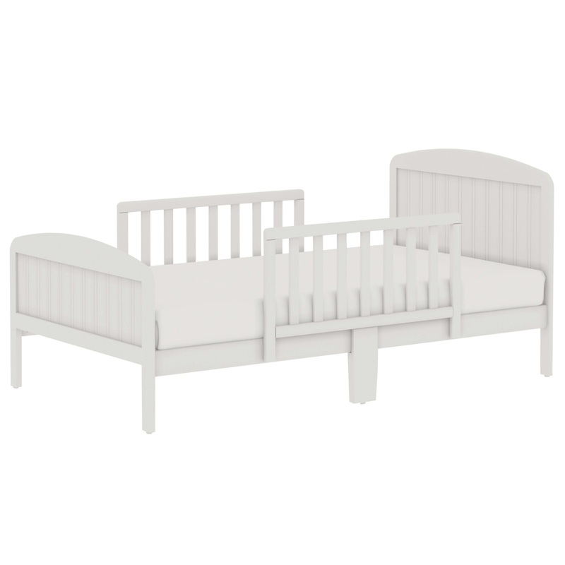 BK Furniture Harrisburg Toddler Bed Warm White