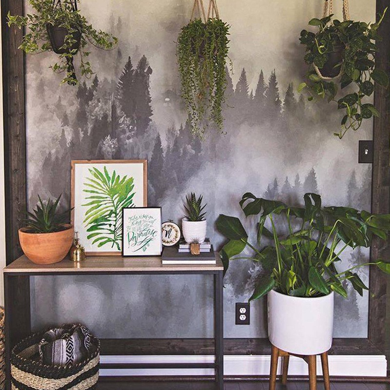Foggy Hills Mural Pre-pasted – 150W x 108H