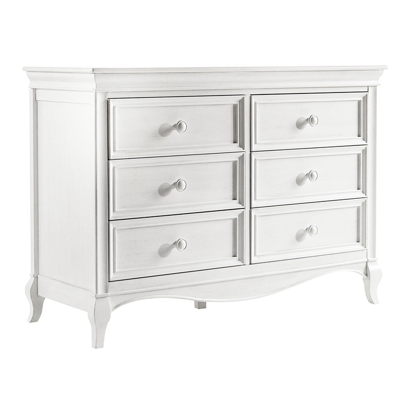 Pali Diamante Double Dresser Vintage White