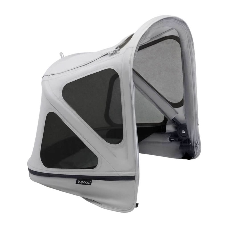Bugaboo Donkey Breezy Sun Canopy Misty Grey