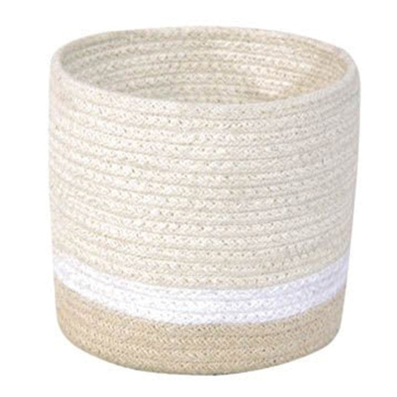 Lorena Canals Basket Mini Tricolor Ivory