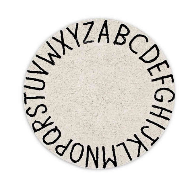 Lorena Canals Round ABC Rug