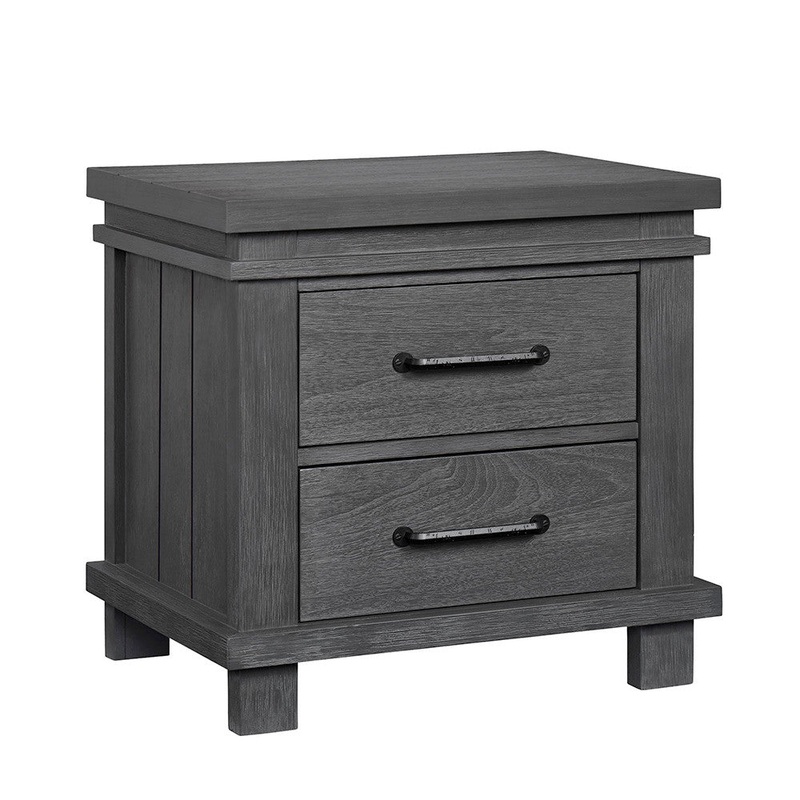 Soho Baby Hampton Nightstand Canyon Gray