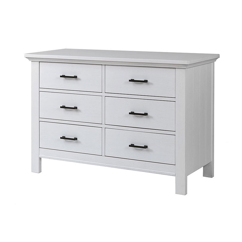 Fawn Baby Yosemite Double Dresser in Vintage White