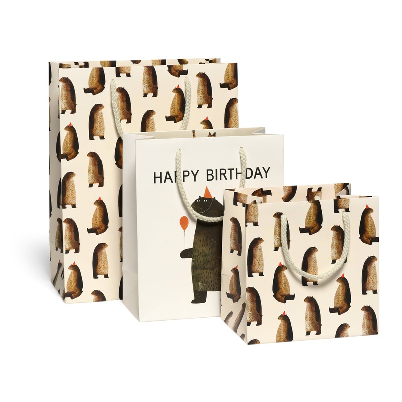 Party Bear gift bags Medium