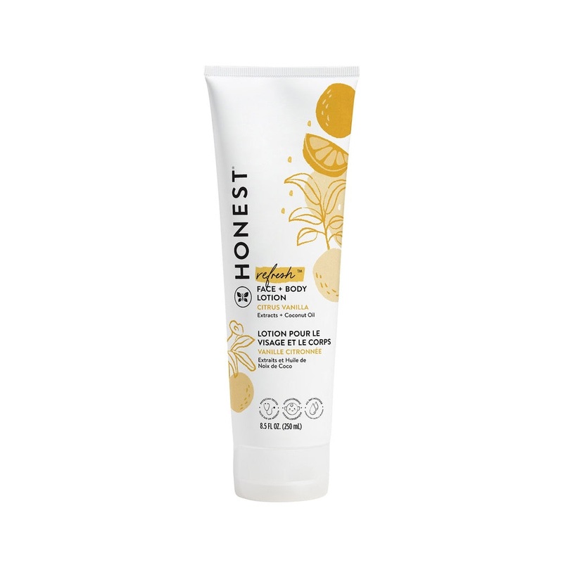 Honest Face + Body Lotion Refresh: Citrus Vanilla