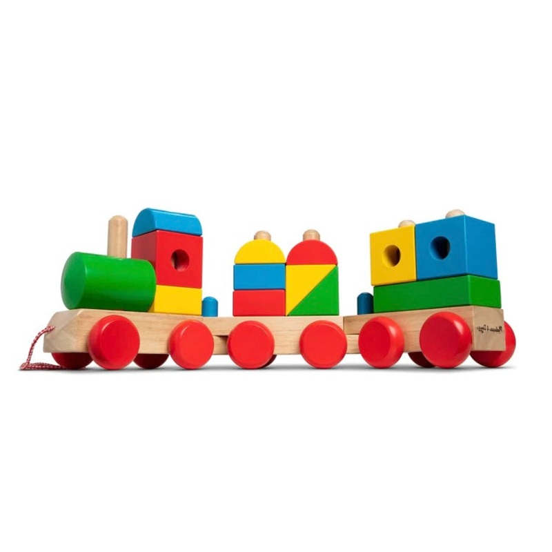 Wooden Jumbo Stacking Train – Classic