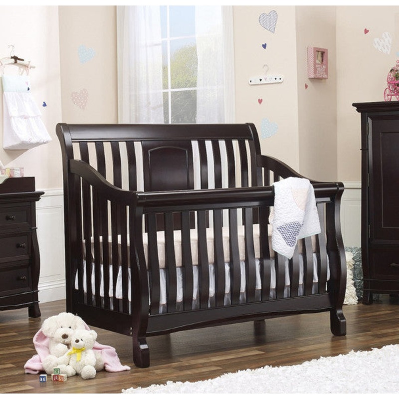 Sorelle Montgomery 4 in 1 Convertible Crib in Espresso