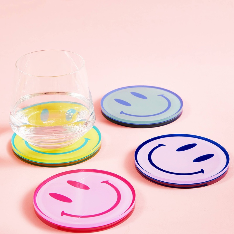 All Smiles Coasters | Set of 4