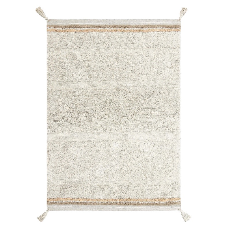 Bloom Washable Rug Natural XS