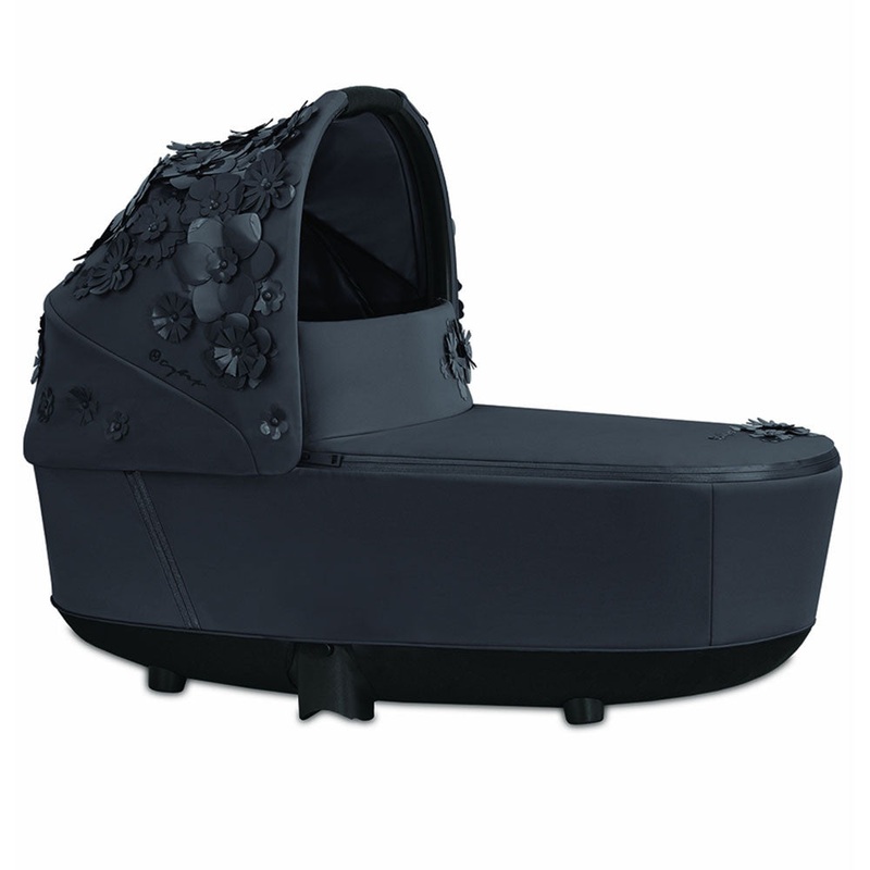 CYBEX Priam Lux Carry Cot – Simply Flowers – Dream grey
