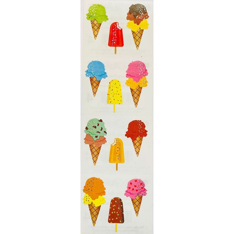 Mrs. Grossman’s Strip of Reflection Cool Treats Stickers
