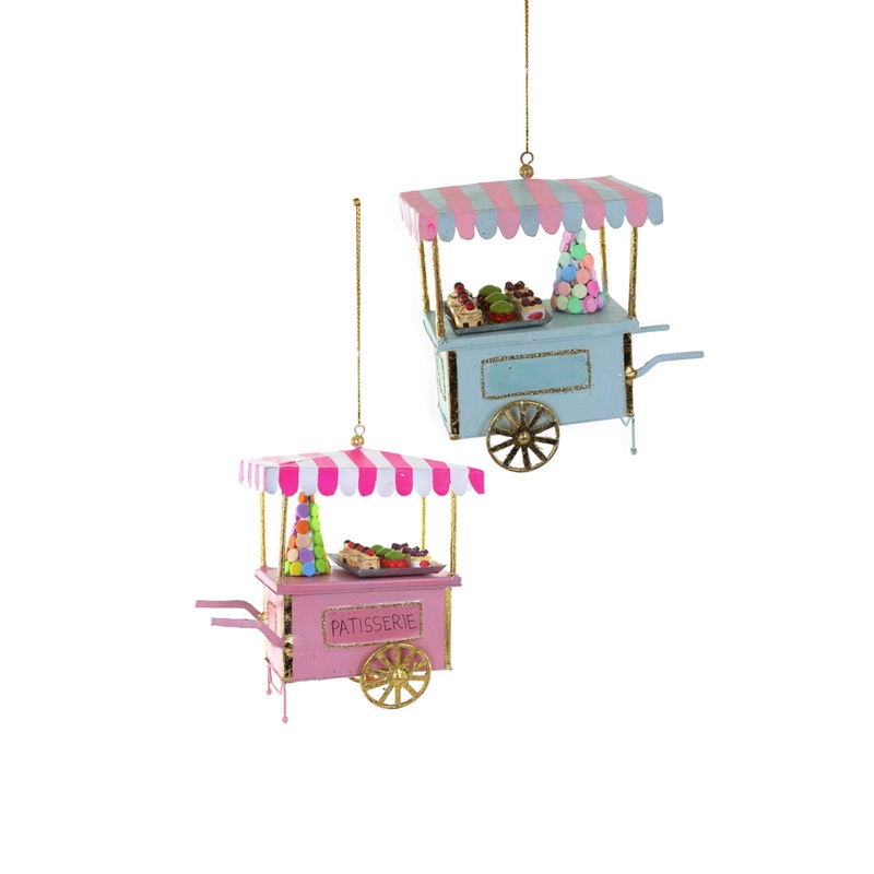 PATISSERIE CART Christmas Ornament