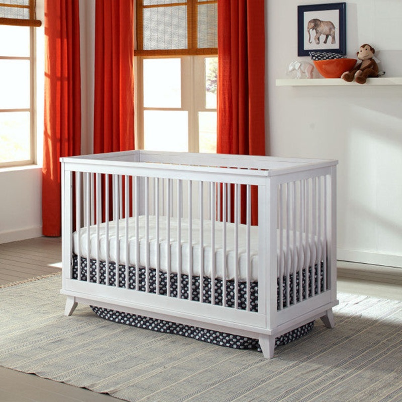 Westwood Echo Collection Cottage Island Crib in White
