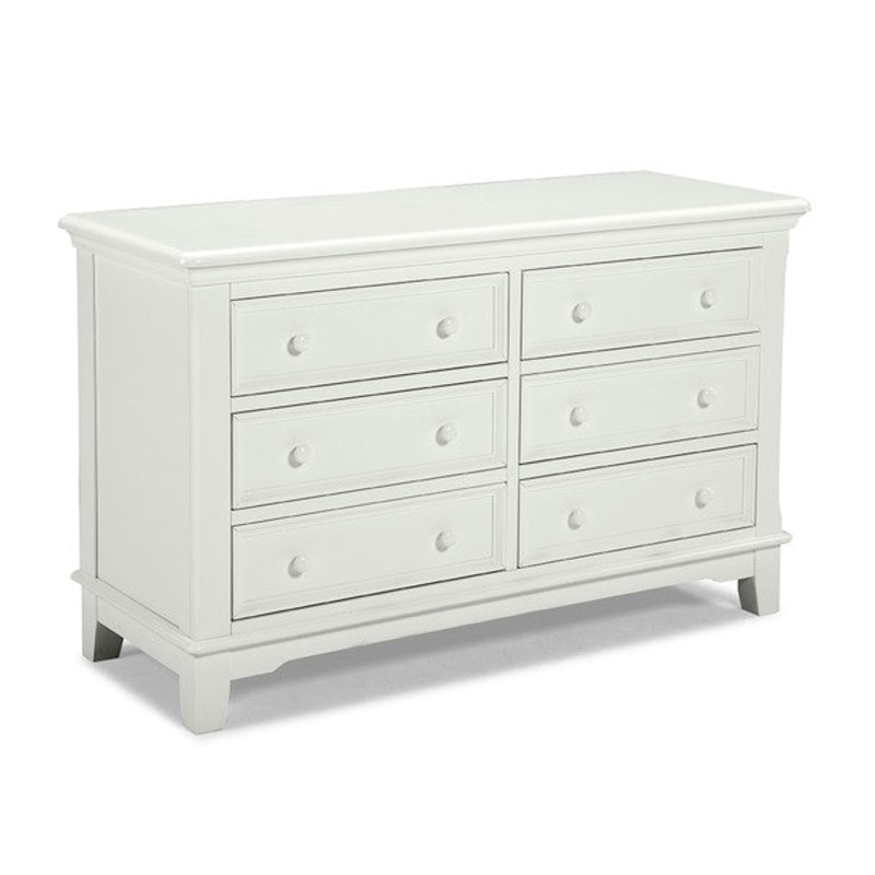 Westwood Jonesport Collection 6 Drawer Dresser in White
