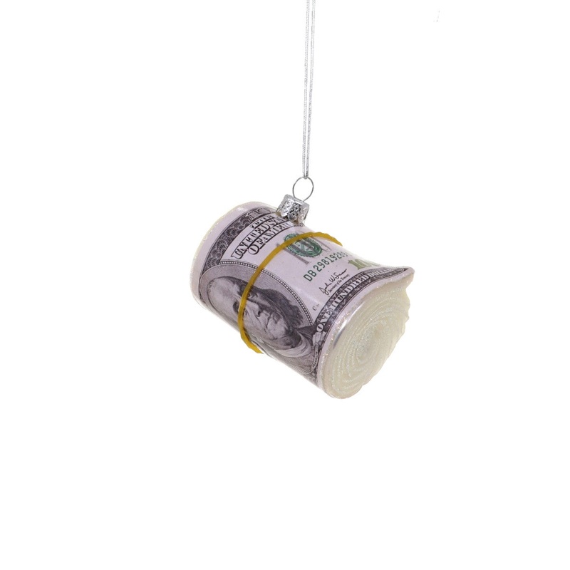 Roll Of Cash Holiday Ornament