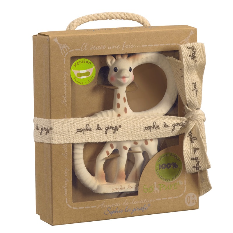 So’Pure Sophie La Giraffe Teething Ring Eco Box