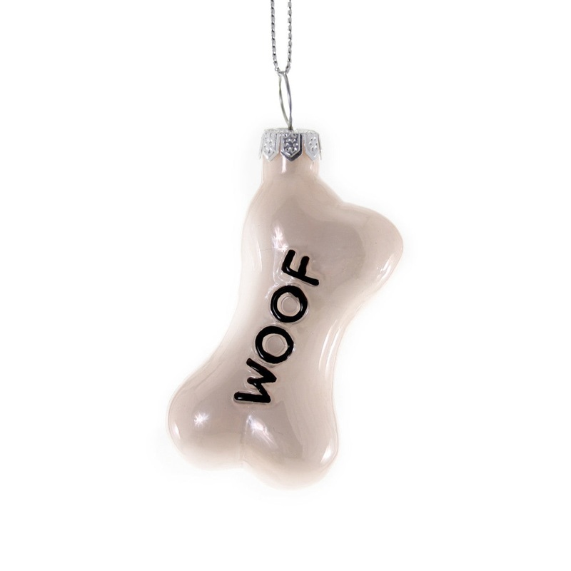 DOG BONE Christmas Ornament