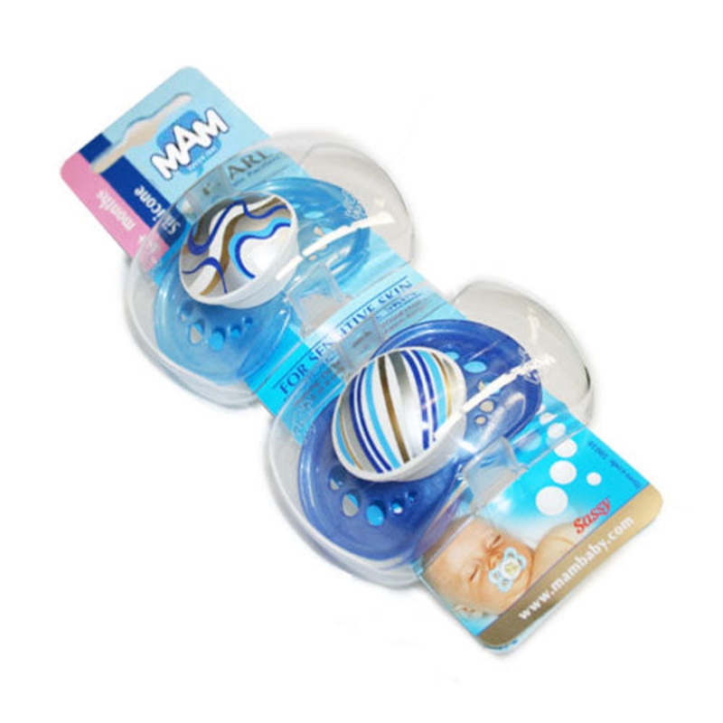 MAM Pearl Silicone Pacifier 2pk – 6+m