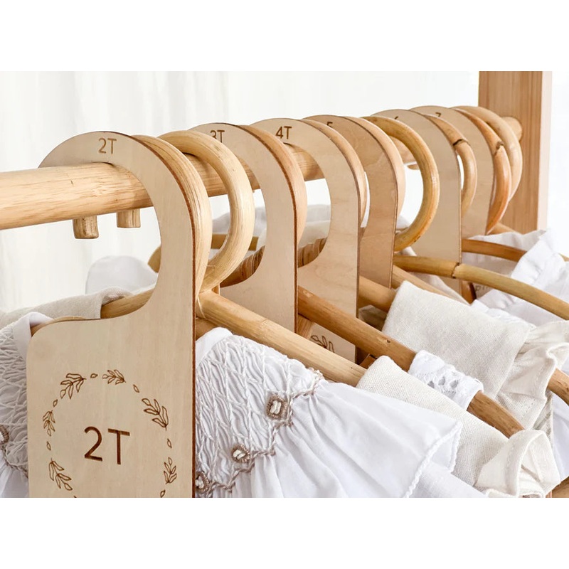 Toddler Wooden Closet Dividers
