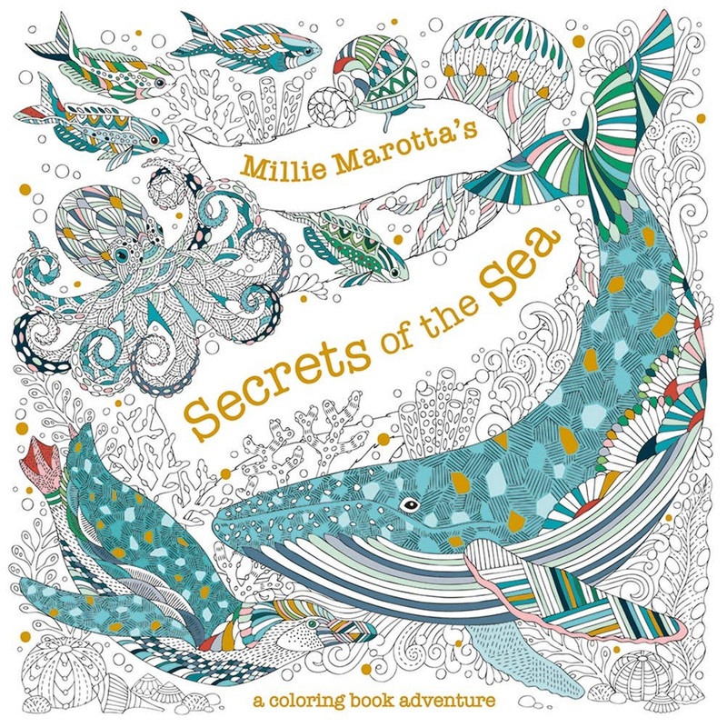 Millie Marotta’s Secrets of the Sea Coloring Book