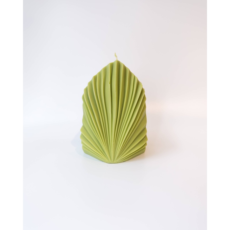 Palm Leaf Mold Candle