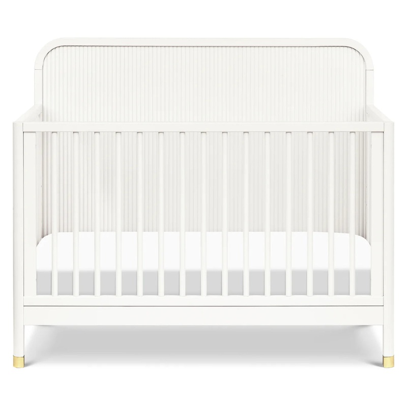 namesake Brimsley Tambour 4-in-1 Convertible Crib Warm White