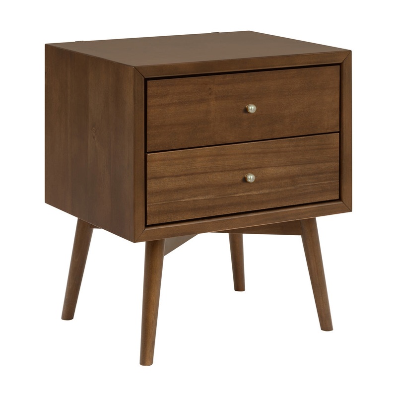 Palma Assembled Nightstand Natural Walnut