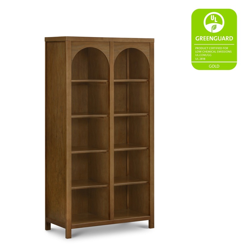 Namesake Eloise Assembled Bookcase Natural Walnut