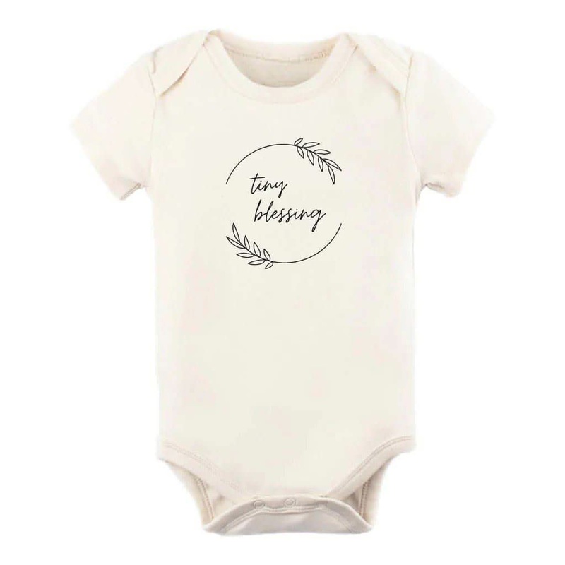 Tenth & Pine Tiny Blessing Organic Cotton Onesie 0-3 Months