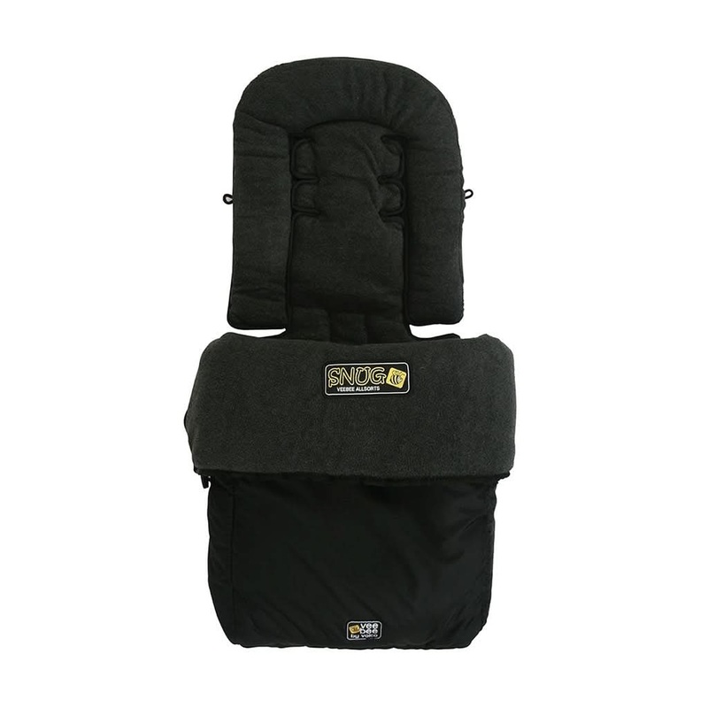 VALCO BABY Universal All Sorts Snug Footmuff, Black