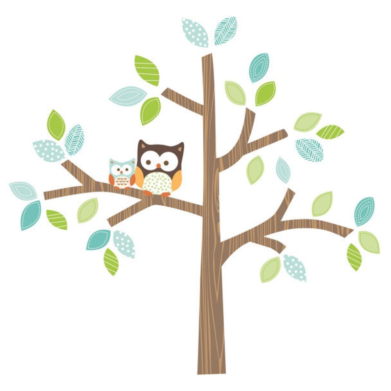 Bedtime Originals Friendly Forest Collection Wall Appliques