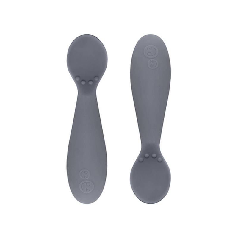 EZPZ Tiny Spoon Twin Pack Gray