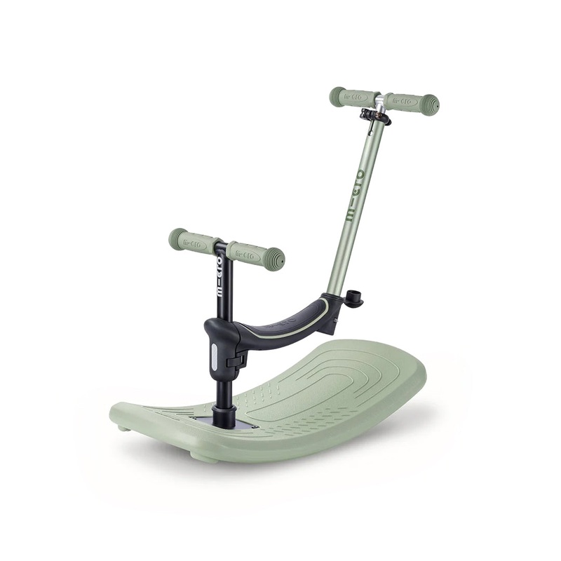 Micro Kickboard Mini Rock & Go LED Olive Sage