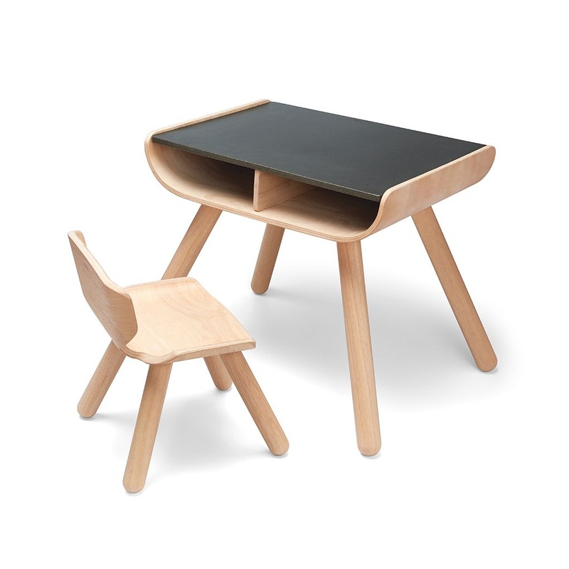 PlanToys Table & Chair – Black
