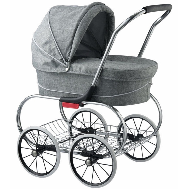 Valco Princess Tailormade Doll Stroller in Grey Marle