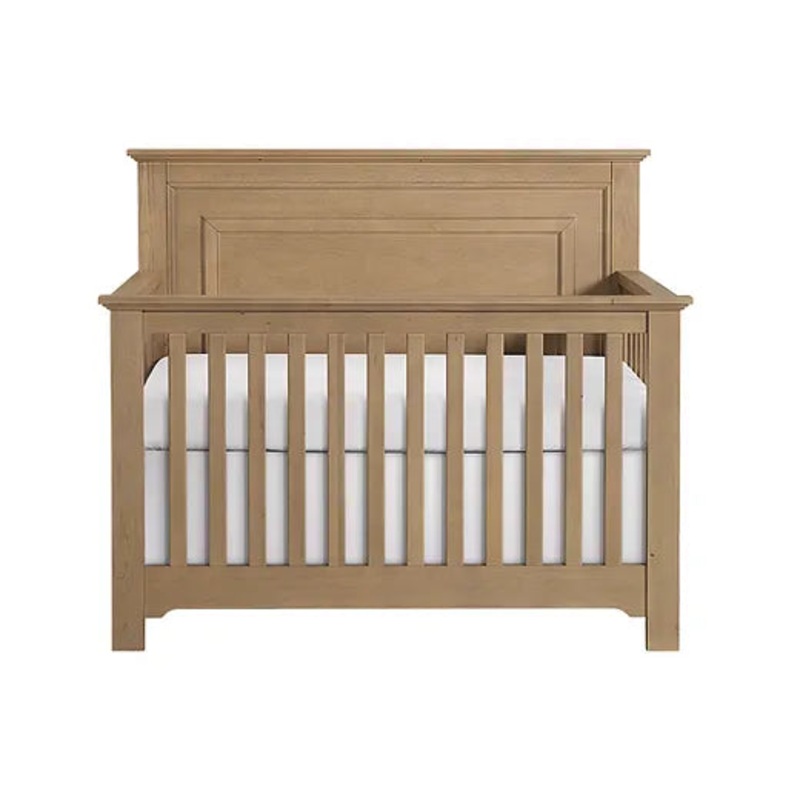 William Straight Panel Convertible Crib – August Child Weathered Sand
