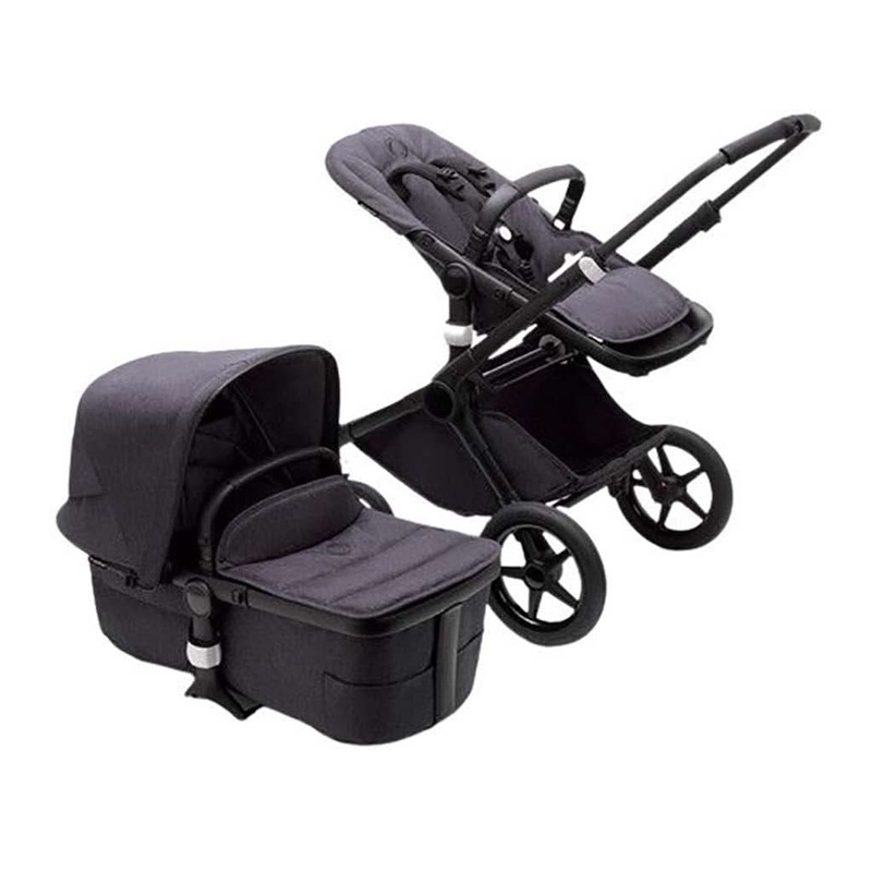 Bugaboo Fox 3 Complete Stroller Mineral complete US Black/Washed Black