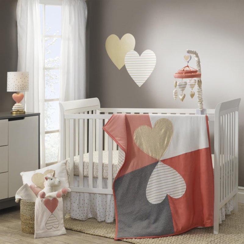 Lambs & Ivy Dawn Collection 3-Piece Bedding Set
