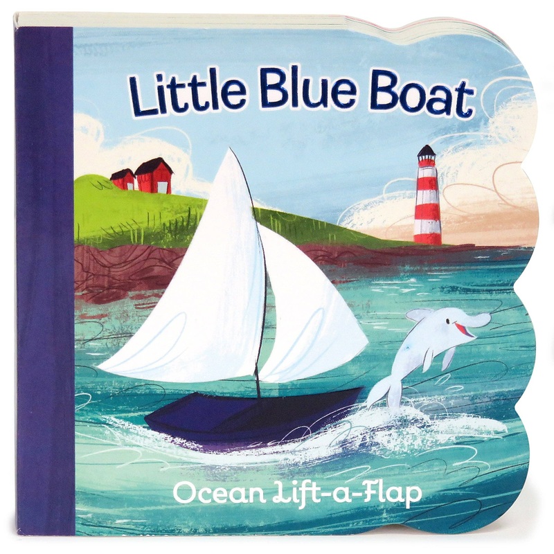 Little Blue Boat Ocean Lift A Flap