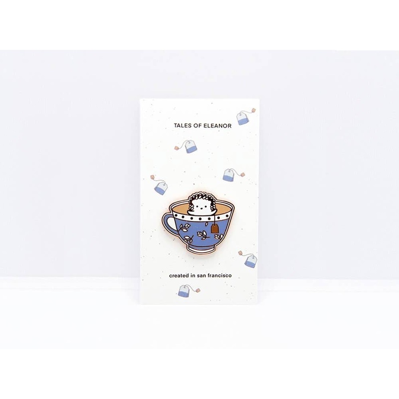 Teacup Enamel Pin