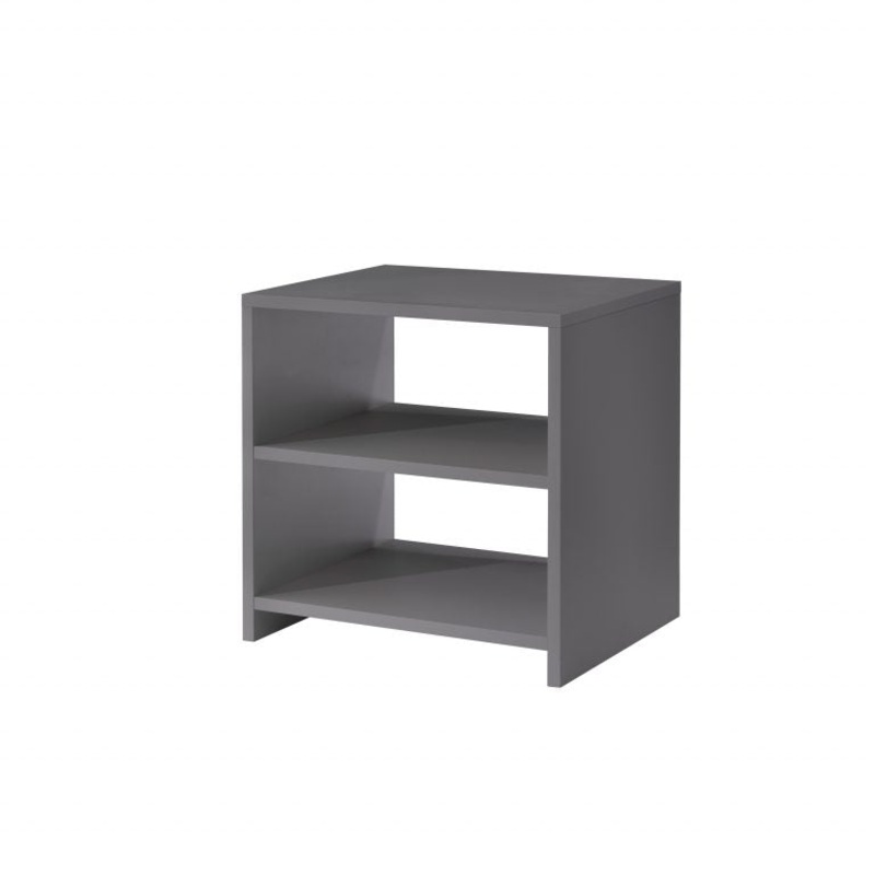 Tulip Metro Nightstand Charcoal